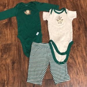 Gerber Newborn 3 piece Outfit
